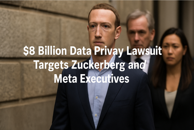 $8 Billion Data Privacy Lawsuit Targets Zuckerberg and Meta Executives